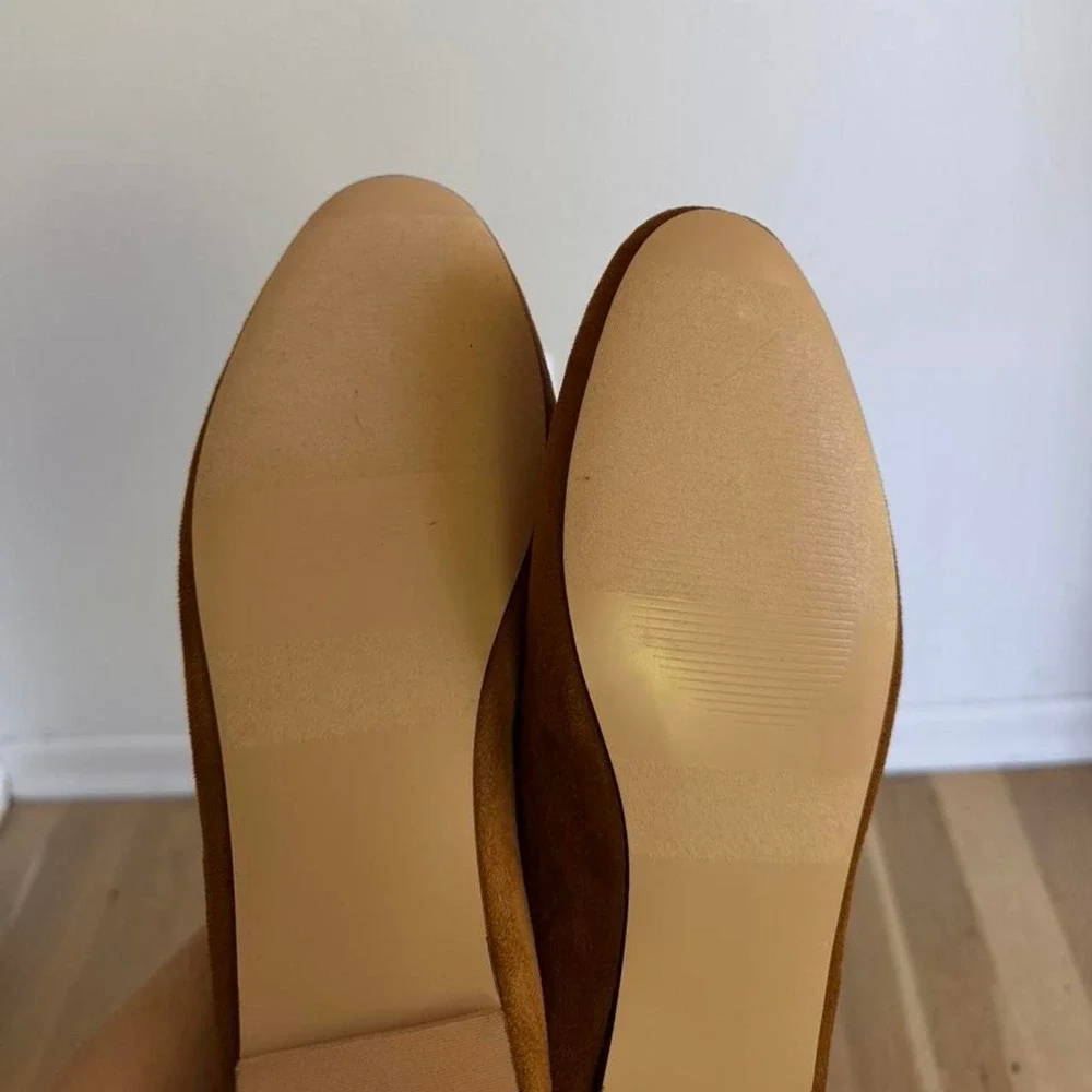 Gap brown suede ballet flats